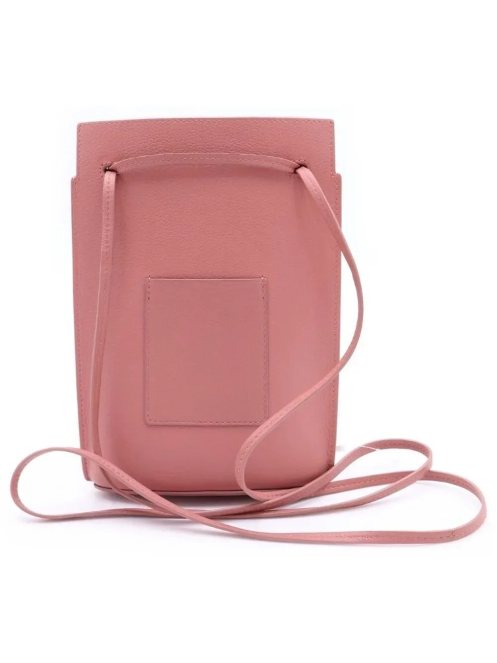 Loewe Dice Pocket Leather Shoulder Bag Pink - Picture 2 of 7
